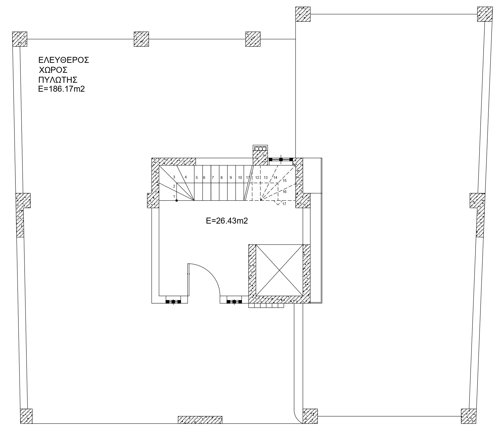 Open Ground Floor Area